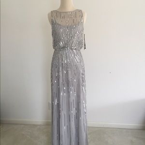 Aidan Mattox beaded gown